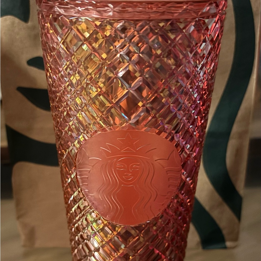 Starbucks Radiant Pink and Orange Tumbler